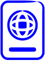 Arrival+Visas Icon